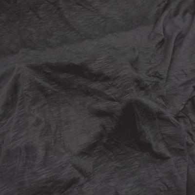 Jersey fin gris taupe froissage papier 2 1