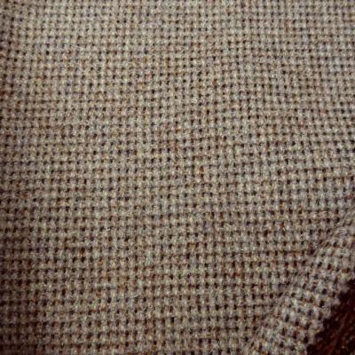 Laine tweed beige marron 4 