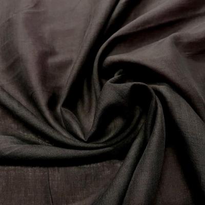 Voile de coton gris anthracite uni 2 